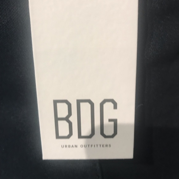 BDG brushed cotton navy structured shorts - Picture 4 of 6